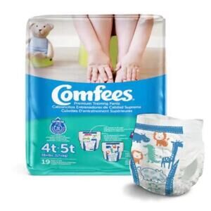 5 Packs Comfees Premium Pull Ups Training Pants 4T-5T